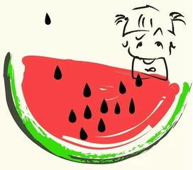 在线吃瓜怎么画,轻松绘制网络热议的趣味插画  第3张